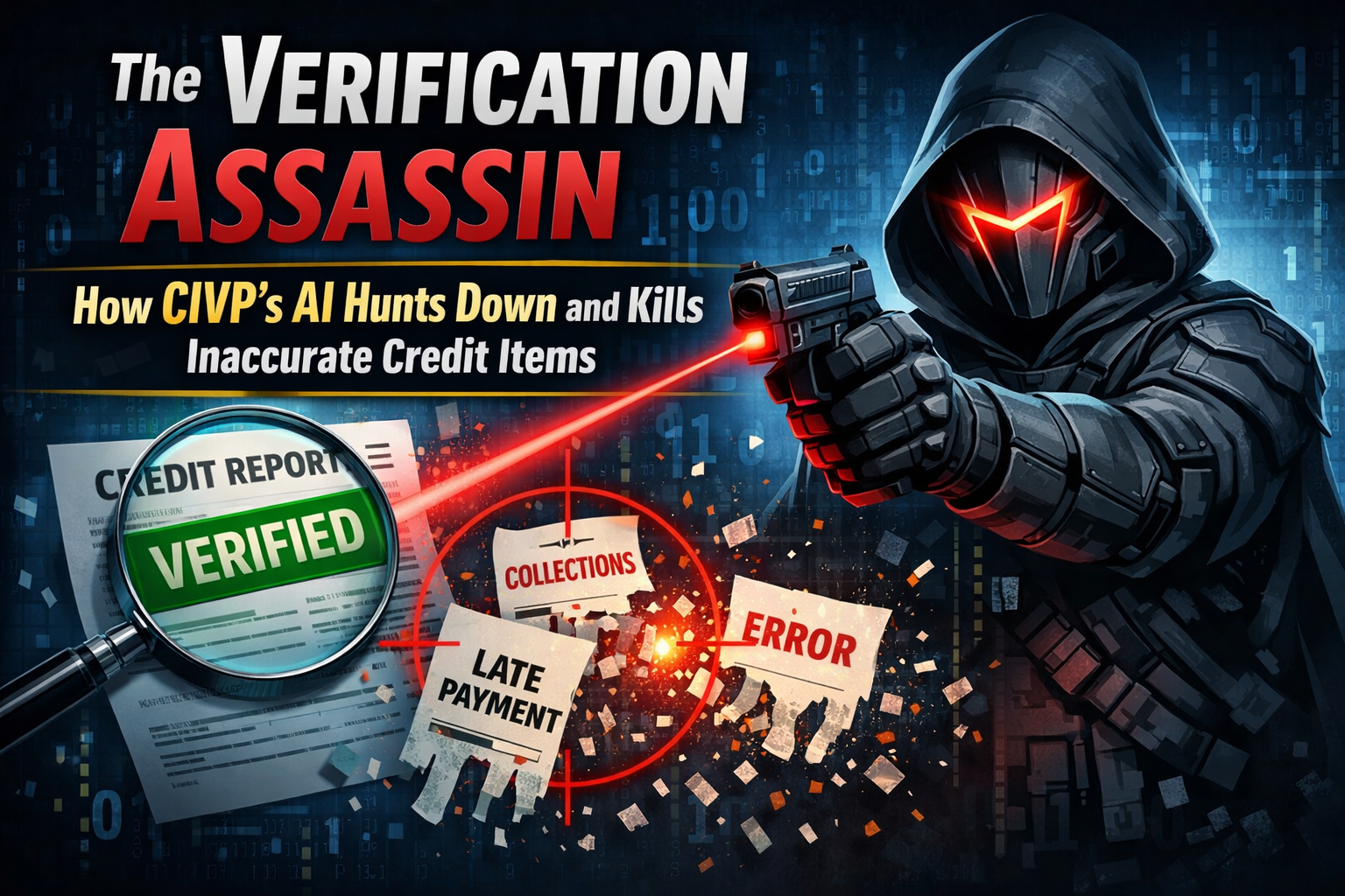 The Verification Assassin: How CIVP’s AI Hunts Down and Kills Inaccurate Credit Items