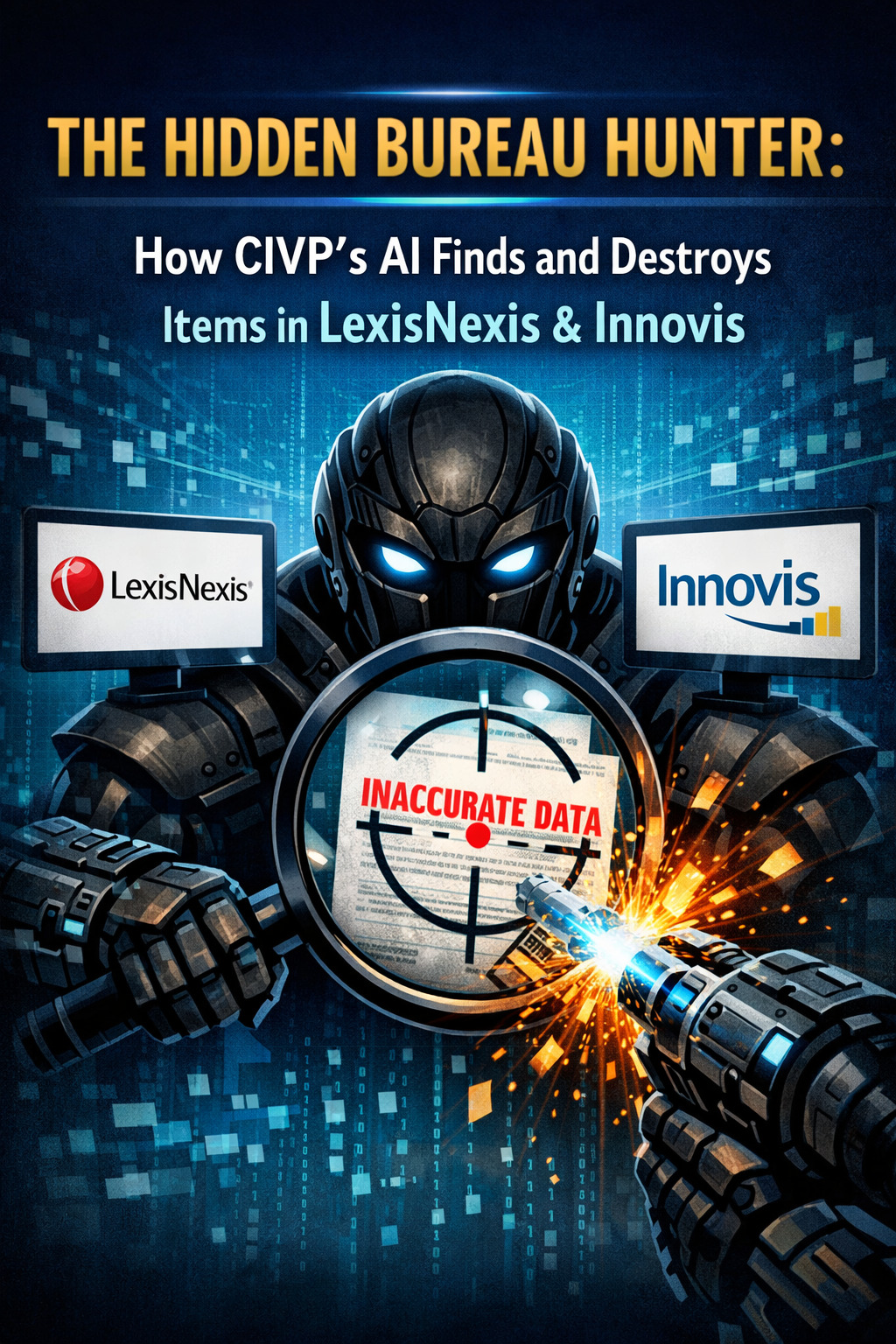 The Hidden Bureau Hunter: How CIVP’s AI Finds and Destroys Items in LexisNexis & Innovis